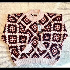 Misha & Puff Dune Granny Squares sweater